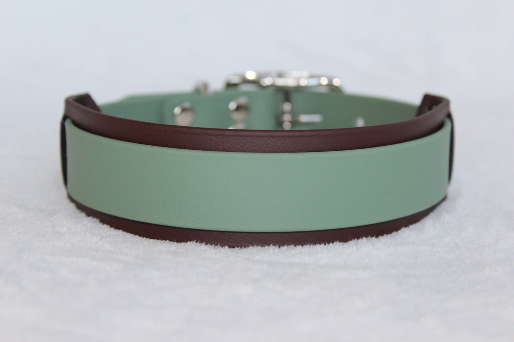 Biothane halsband (höst färger)