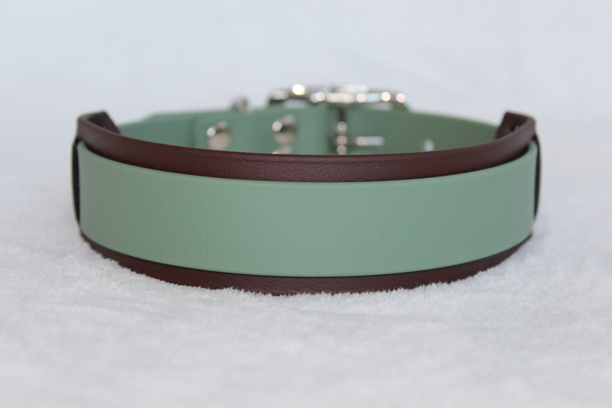 Biothane halsband (höst färger)