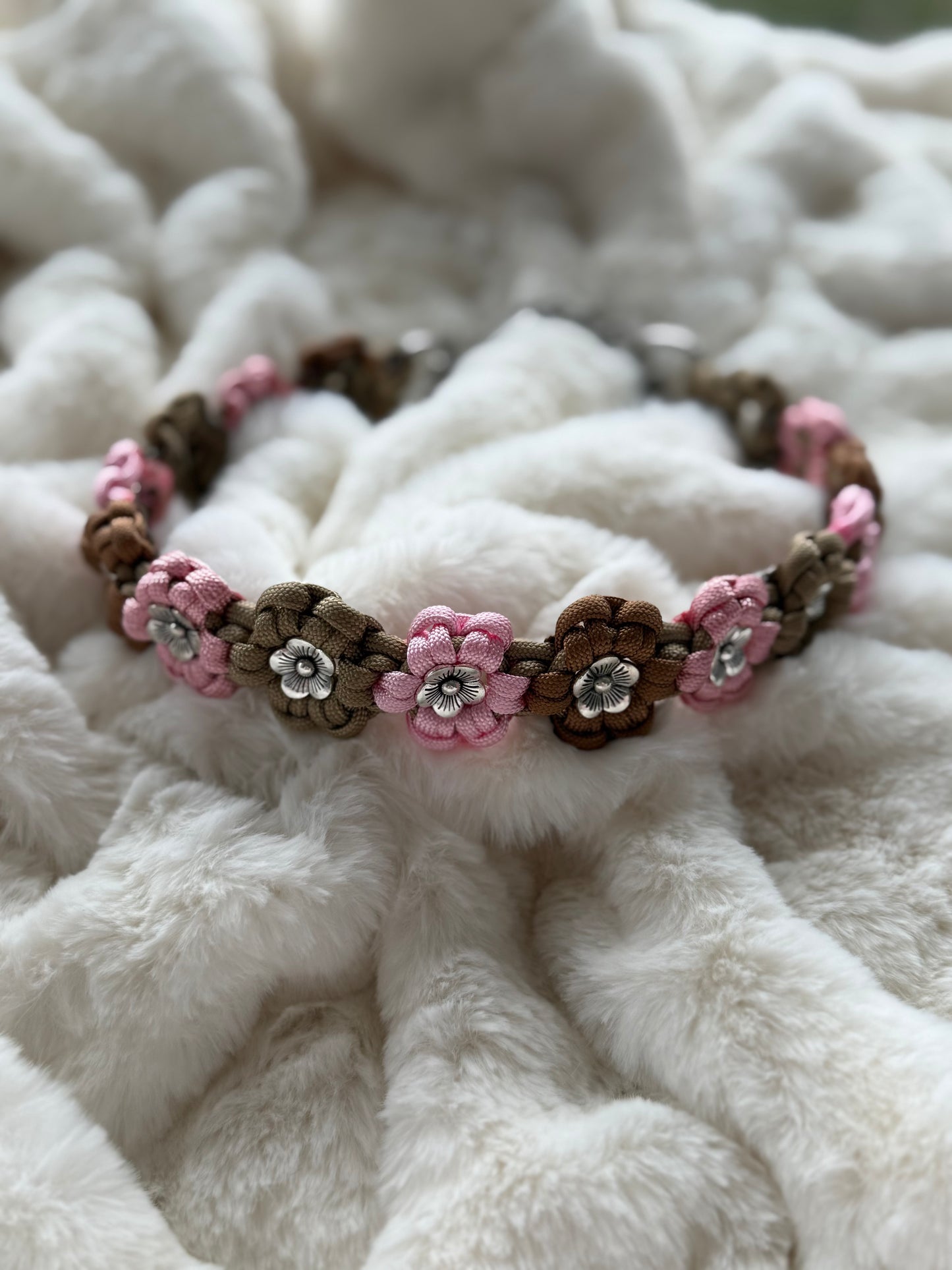 Timeless paracordhalvstryp – Flower Edition (60)