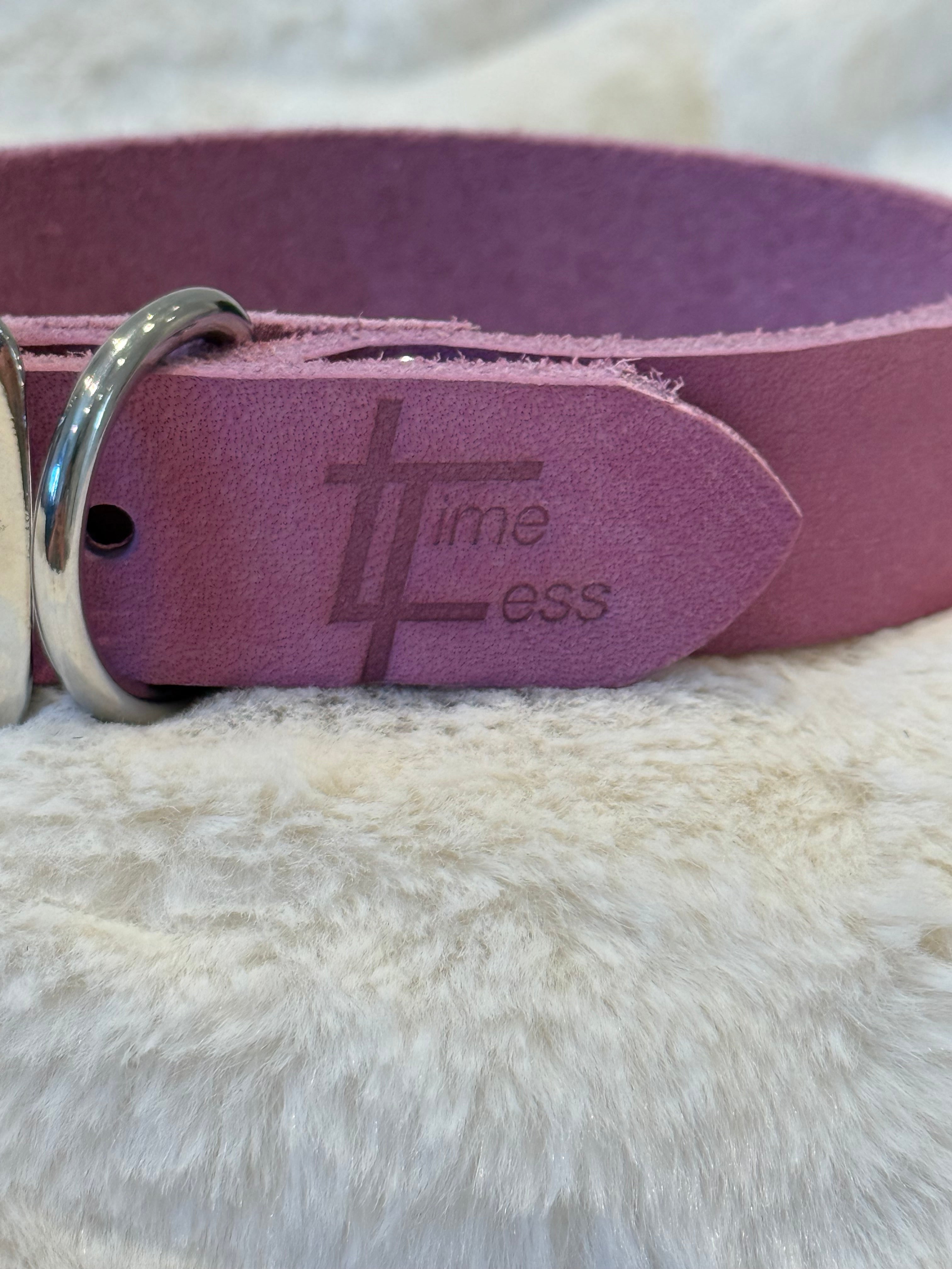 Läder halsband (45)