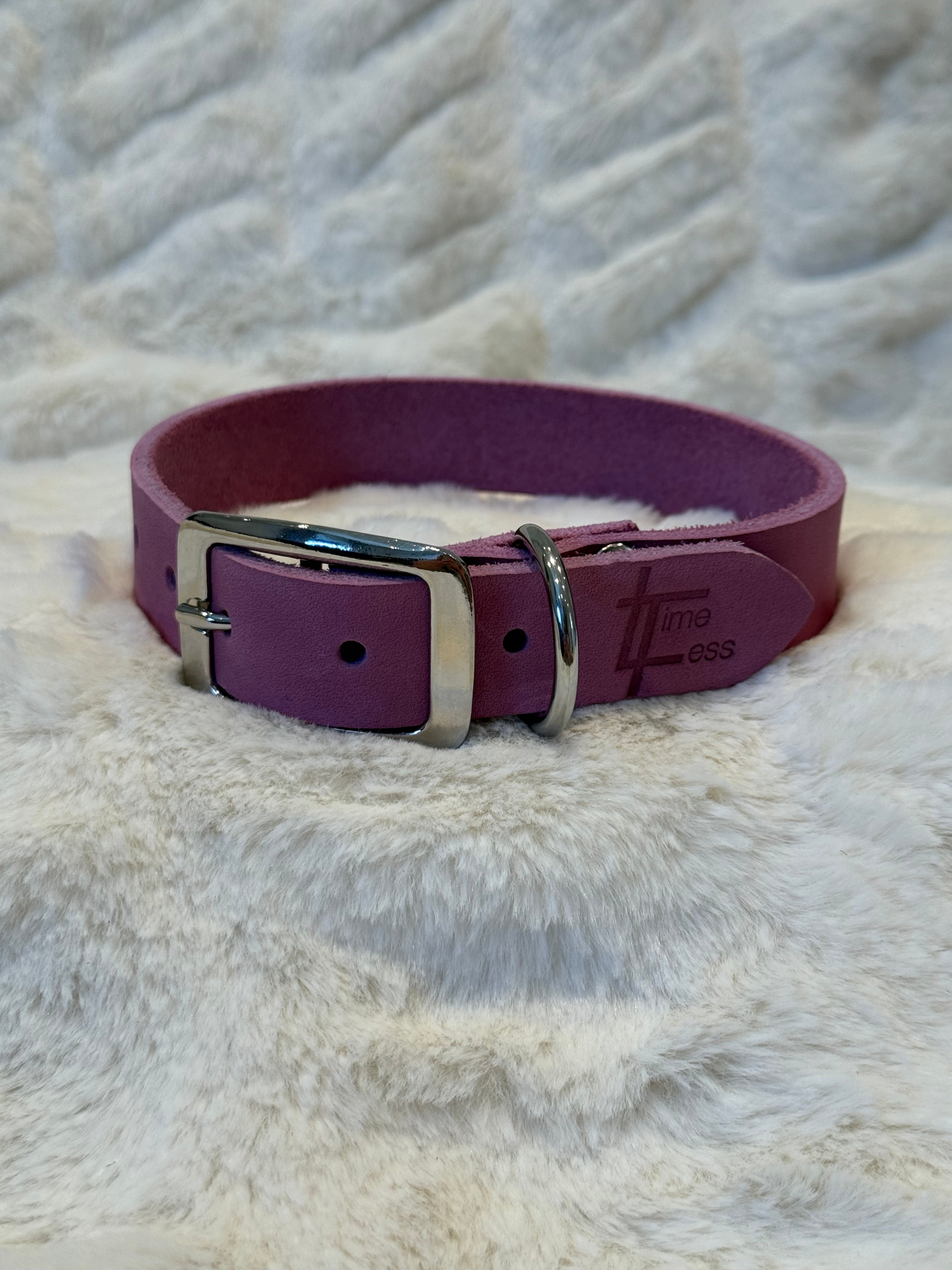 Läder halsband (50)