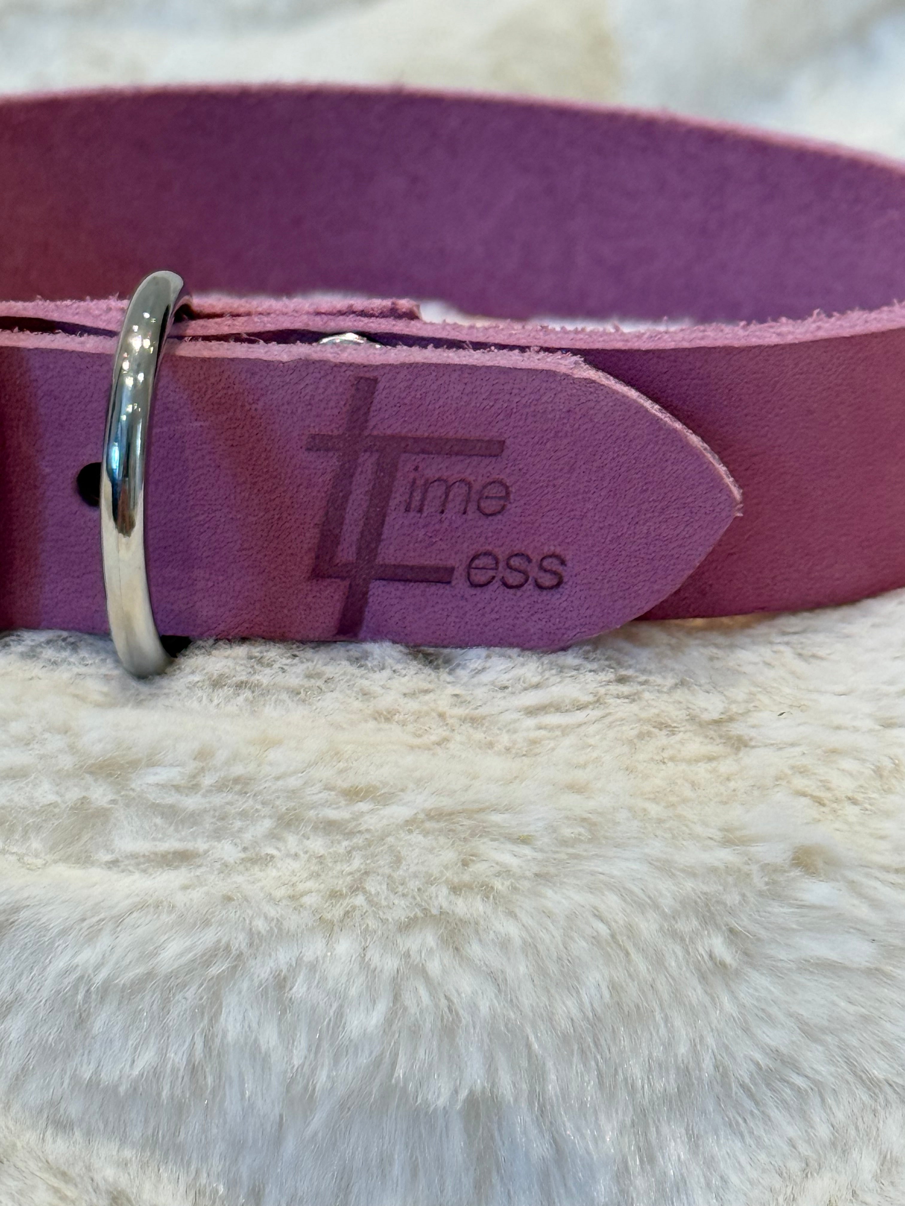 Läder halsband (50)